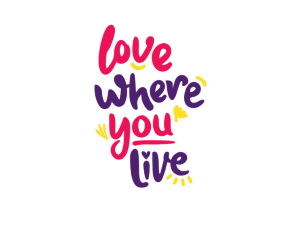 love where you live volunteering  Logo