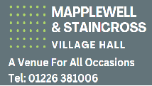 mapplewell & staincross village hall Logo