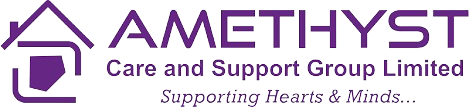 amethyst care and support  Logo