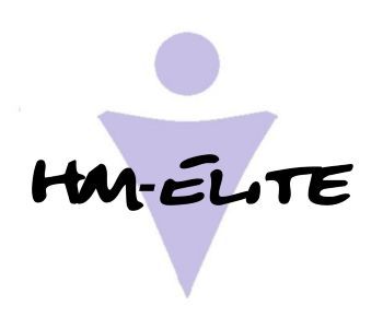 hm elite fitness  Logo