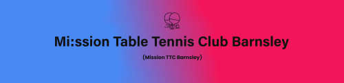 mi:ssion table tennis club barnsley  Logo